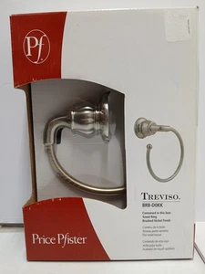 Price Pfister TREVISO Brushed Nickel Towel Ring, Brand New - Picture 1 of 6
