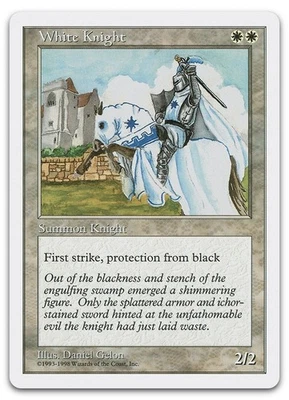 White Knight #59 (LP) Anthologies ATH Magic MTG - Image 1 of 2