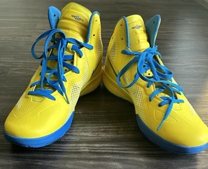 NEW Nike Zoom Hyperfuse 2011 Elite Youth Nationals PE Volt Vivid Blue Man Sz 11 - Picture 1 of 14