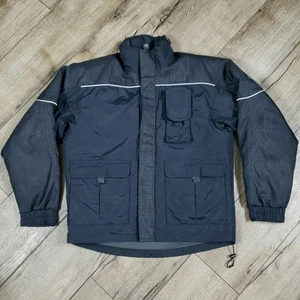 Blauer Dry Cruiser Jacket Medium Regular Dark Navy Waterproof with Fleece Liner - Picture 1 of 13