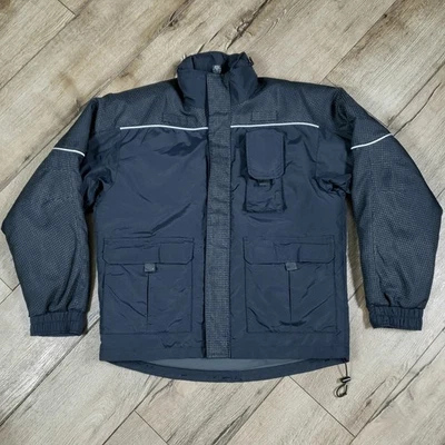 Blauer Dry Cruiser Jacket Medium Regular Dark Navy Waterproof with Fleece Liner - Image 1 of 4