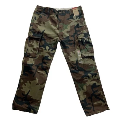 Pantalones Levis XX Cargos para Hombres 34x32 Beige Militar Grunge Gorpcore Bolsillos para Cachar Foto 1 de 4