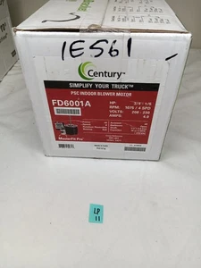Century FD6001A Motor 3/4-1/5 PS,1075,208-230V PSC Indoor Gebläsemotor - Bild 1 von 3