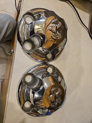 **Juego 2 Tapacubos Centrales Rueda Dodge Ram Van 1500 52038267 95 96 97 98 99 00 01 02 03 Foto 1 de 4