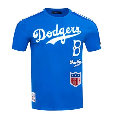 Pro Standard - MLB Brooklyn Dodgers Retro Classic Men's Striped Top - Blue - Image 1 of 4