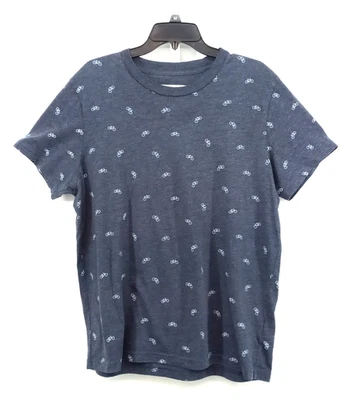 Camisa Ambercrombie & Fitch Hombre Talla 2XL Gris Mini Bicicleta Estampado Manga Corta Top Foto 1 de 4