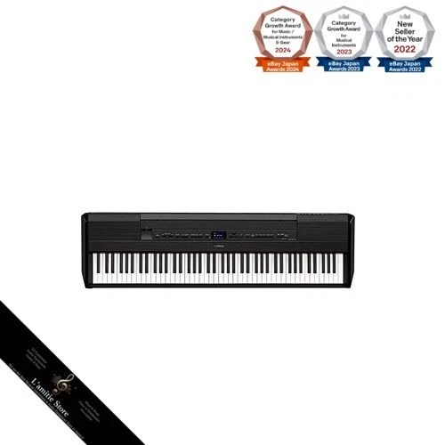 Yamaha P-515B Digitalpiano P-Serie 88 Tasten schwarz Japan brandneu - Bild 1 von 4