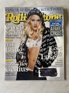 Rolling Stone Magazine January 2005 Gwen Stefani Issue 966 - Picture 1 of 2