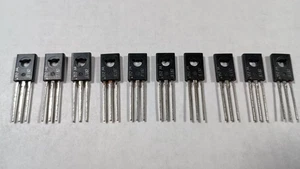 Qty 10: Genuine Motorola MJE182 NPN Transistors Audio 80V 3A 50mhz Full Leads - Picture 1 of 4