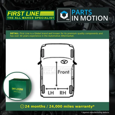 Handbrake Cable fits VOLVO 960 964, 965 2.3 Front 90 to 92 B230FT Hand Brake New - Image 1 of 4