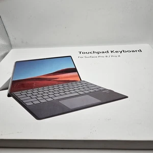 For Microsoft Surface Pro 8 / Pro X 13" Backlit Bluetooth Keyboard With Touchpad - Picture 1 of 1