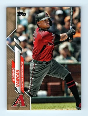 2020 Topps #114 Ildemaro Vargas Gold - Image 1 of 2