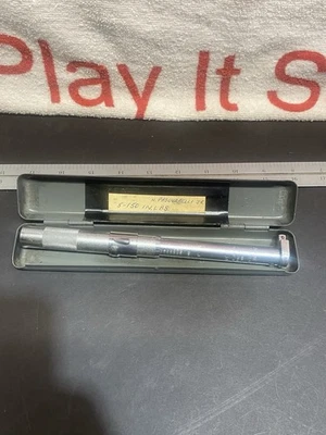 RARE VINTAGE 1/4 JO-LINE TORQUE WRENCH - SIZE 1 SERIES A 150 INCH POUNDS + CASE - Image 1 of 4