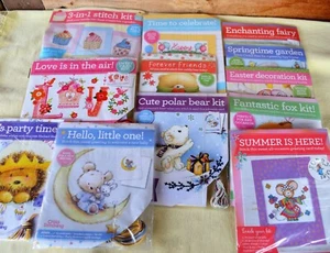 A World of Cross Stitch Mini Freebie Kit – Holiday Cards Etc. Your Choice - Picture 1 of 30