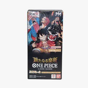 Juego de Cartas One Peice OP-09 Booster Box Bandai Japonés Los Cuatro Emperadores - Imagen 1 de 8