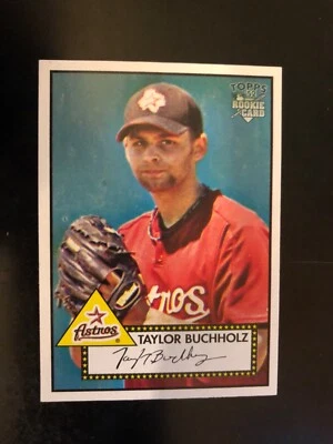 2006 Topps '52 Astros Taylor Buchholz Rookie Baseball Card #79 - Image 1 of 2
