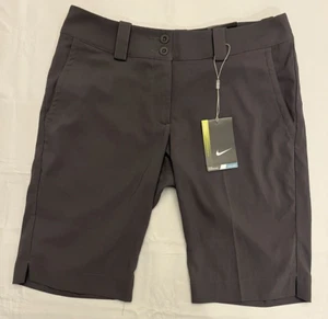NWT Nike Golf Tour Performance Dri-Fit Black Shorts Women's Size 4 (30x11) - Picture 1 of 10