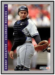 1993 Fleer Final Edition #F-43 Danny Sheaffer Near mint or better - Picture 1 of 2