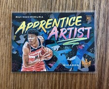 2019-20 Panini Court Kings Apprentice Artists /49 RUI HACHIMURA ROOKIE RC # 13