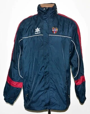 LEVANTE UD SPAIN 2006/2007 TRAINING FOOTBALL BENCH JACKET LUANVI SIZE M ADULT - Image 1 of 4