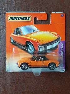 Matchbox 16/75 - VW Porsche 914-6 in Orange - Carded - Mint - Rare - Picture 1 of 2