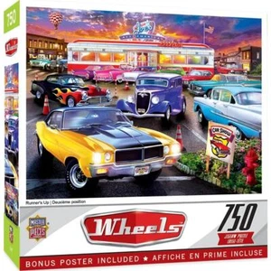 MasterPieces jigsaw puzzle; Runner's Up, Wheels series; 750 pcs - Picture 1 of 2