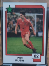 1988 Panini Superstars IAN RUSH #82 Liverpool