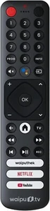 waipu.tv Fernbedienung mit Schnellwahltasten für waipu.tv 4K Stick (Ersatzteil) - Bild 1 von 3