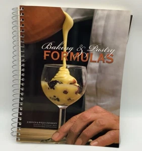 Baking & Pastry Formulas Johnson & Wales University Culinary Arts Cookbook Vol 2 - Picture 1 of 10