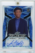 2023 Leaf Metal Pop Century SAMUEL L. JACKSON Auto BLUE Kaleidoscope 1/1