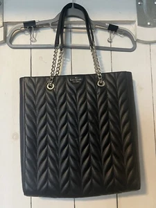 KATE SPADE Briar Lane Quilted Slim North South Tote Women's Leather Handbag New - Picture 1 of 5