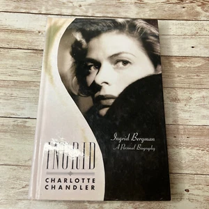 LARGE PRINT Ingrid: A Personal Biography by Charlotte Chandler Memoir Film Star - Picture 1 of 3