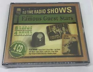 Old Time Radio Shows With Famous Guest Stars (2005, Audio CDs) Brand New! - Foto 1 di 4