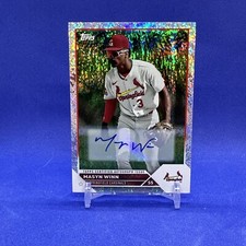 Masyn Winn 2023 Topps Pro Debut Sparkle Foil Auto /199 Cardinals PD-161