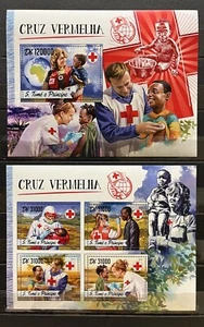 Cruz Vermelha / Red Cross on stamps - MNH** BM - Picture 1 of 1