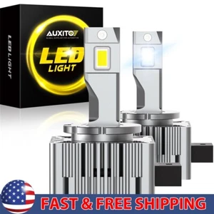 D1S D1R LED Headlight Bulbs 200W 6000K Super White HID Xenon Conversion Kit 2PCS - Picture 1 of 12