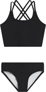 NWT Kanu Surf Girls' Waverly UPF 50+ Sport Criss-Cross Tankini, SZ 16 - Picture 1 of 5