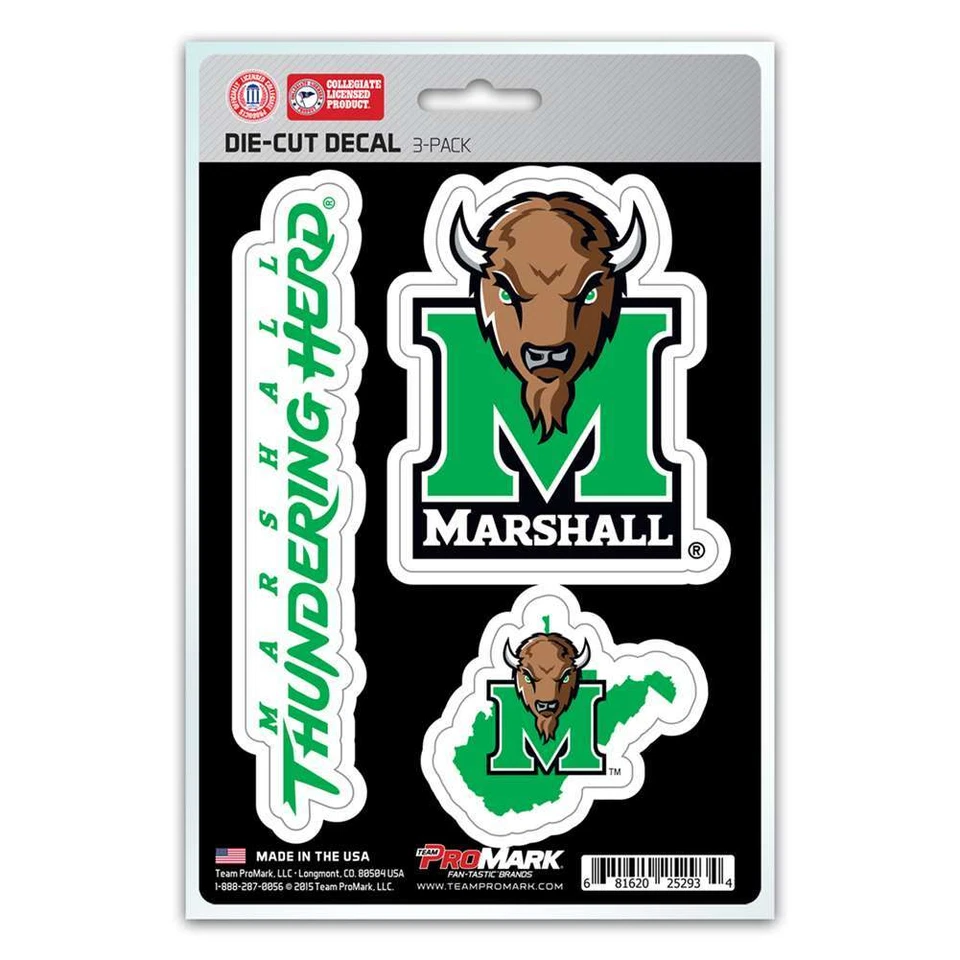 Pro-mark Marshall Thundering Herd Team Decal Set