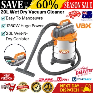 Wet Dry Vacuum Cleaner Industrial Workshop 20L Shop Commercial 1250W Heavy Duty - Picture 1 of 12