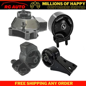 Fits 2000-2004 Kia Spectra 1.8L MANUAL Trans Motor & Trans Mount Set 4PCS : A676 - Picture 1 of 1