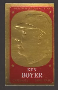 Ken Boyer 1965 Topps béisbol en relieve # 47 Inv M592 - Imagen 1 de 2