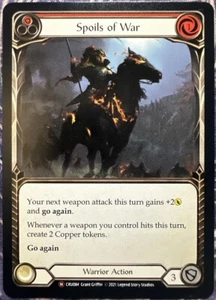 Spoils of War CRU084 Non Foil Majestic Flesh and Blood TCG Crucible of War - Picture 1 of 2