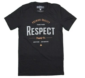 Neu Respect Supply Co. Trade schwarz 001S Herren S/S T-Shirt RRES-11 - Bild 1 von 2