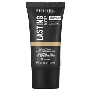 Rimmel LASTING MATTE Liquid Foundation 103 TRUE IVORY 30mL NEW NO BOX - Bild 1 von 1