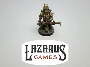 Warhammer 40k Guardia de la Muerte Caos Marines Espaciales - Nurgle Heroes Morslug (pintado) - Imagen 1 de 4