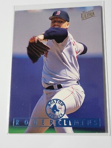 ROGER CLEMENS 1995 Fleer Ultra #10.  RED SOX