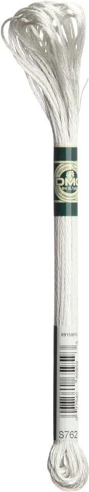 DMC Satin Floss (rayon), cross stitch #S762 - Silver Cloud - Image 1 of 1