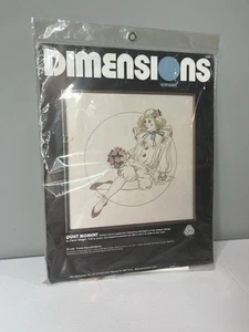 Dimensions 1985 QUIET MOMENT by Carol Siegel Cross Stitch Kit 20"x20" - Bild 1 von 6