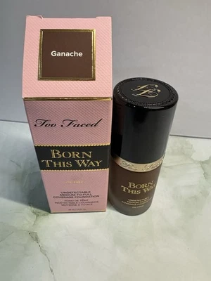 NIB Too Faced Born This Way Undetectable Liquid Foundation  Ganache 1 Oz 30ml - Image 1 of 4
