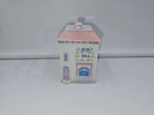 1989 Lenox The Spice Village Dill Jar With Lid Vintage - Picture 1 of 6